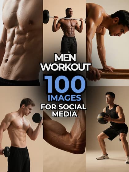 Pack de fotos de stock de entrenamiento masculino | Imágenes de fitness en gimnasio Pack de fotos de stock de entrenamiento masculino | Imágenes de fitness en gimnasio