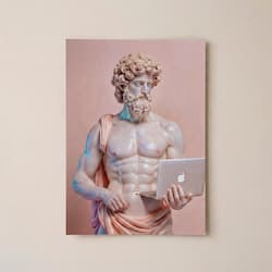 Classical Statue Printable Wall Art | Modern Surreal Sculpture