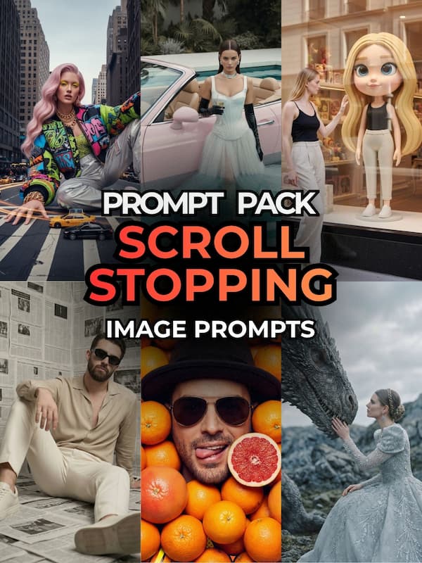 AI Avatar Prompts Demo Pack – 300+ Ultra-Realistic Prompts for Virtual Influencers
